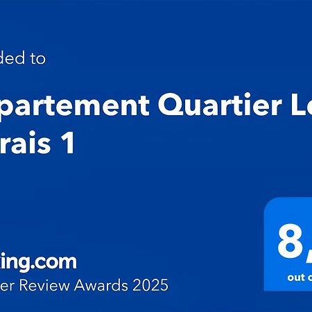 Appartement Quartier Le Marais 1 Free Netflix Paris Exterior foto